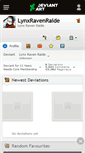 Mobile Screenshot of lynxravenraide.deviantart.com