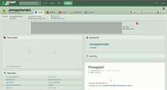 Desktop Screenshot of pineappletardplz.deviantart.com