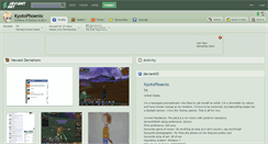Desktop Screenshot of kyotophoenix.deviantart.com