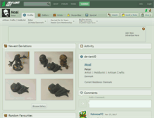Tablet Screenshot of moal.deviantart.com