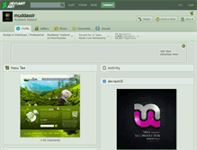 Tablet Screenshot of muddassir.deviantart.com