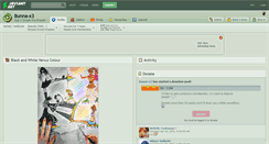 Desktop Screenshot of bunna-x3.deviantart.com