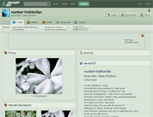 Tablet Screenshot of number1tolkienfan.deviantart.com
