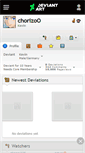 Mobile Screenshot of chorizoo.deviantart.com