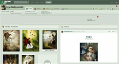 Desktop Screenshot of celestialdreams22.deviantart.com