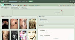 Desktop Screenshot of gwenbarrow.deviantart.com