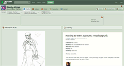 Desktop Screenshot of bloody-kizzez.deviantart.com