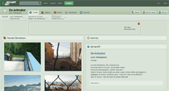 Desktop Screenshot of de-animator.deviantart.com