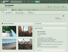 Tablet Screenshot of de-animator.deviantart.com