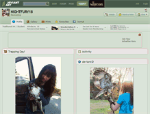 Tablet Screenshot of nightfury18.deviantart.com