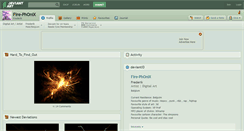 Desktop Screenshot of fire-phonix.deviantart.com
