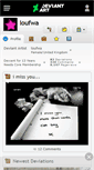 Mobile Screenshot of loufwa.deviantart.com