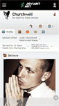 Mobile Screenshot of churchwell.deviantart.com