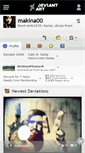 Mobile Screenshot of makina00.deviantart.com