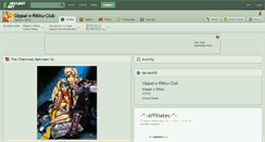 Desktop Screenshot of gippal-x-rikku-club.deviantart.com