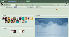 Desktop Screenshot of corelia.deviantart.com