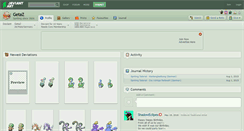 Desktop Screenshot of getaz.deviantart.com