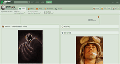 Desktop Screenshot of dwevans.deviantart.com
