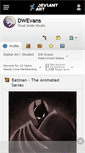 Mobile Screenshot of dwevans.deviantart.com