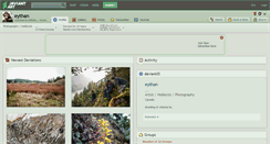 Desktop Screenshot of eythan.deviantart.com