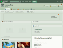 Tablet Screenshot of inuyashaluva.deviantart.com