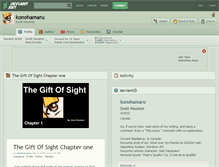 Tablet Screenshot of konohamaru.deviantart.com
