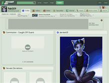 Tablet Screenshot of pak009.deviantart.com