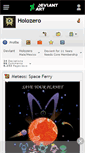 Mobile Screenshot of holozero.deviantart.com