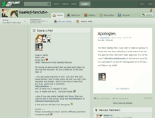 Tablet Screenshot of gaaneji-fanclub.deviantart.com