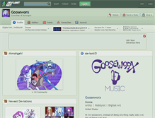 Tablet Screenshot of gooseworx.deviantart.com