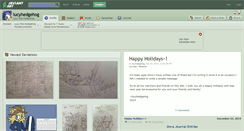 Desktop Screenshot of lucyhedgehog.deviantart.com