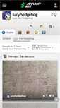 Mobile Screenshot of lucyhedgehog.deviantart.com