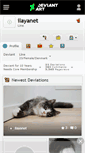 Mobile Screenshot of ilayanet.deviantart.com