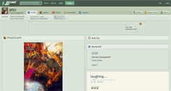 Desktop Screenshot of gtzy.deviantart.com