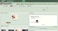 Desktop Screenshot of glamourcelebrityv.deviantart.com