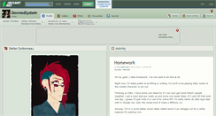 Desktop Screenshot of downedsystem.deviantart.com
