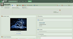 Desktop Screenshot of daimona06.deviantart.com