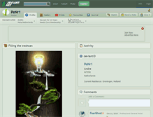 Tablet Screenshot of penr1.deviantart.com