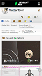 Mobile Screenshot of fluttertown.deviantart.com