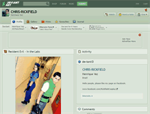 Tablet Screenshot of chris-rickfield.deviantart.com