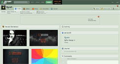 Desktop Screenshot of eg-art.deviantart.com