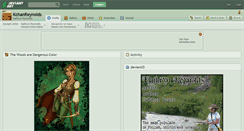 Desktop Screenshot of kchanreynolds.deviantart.com