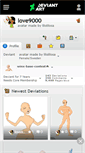 Mobile Screenshot of love9000.deviantart.com