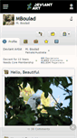 Mobile Screenshot of mboulad.deviantart.com
