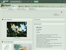 Tablet Screenshot of mboulad.deviantart.com