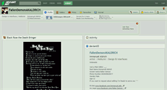 Desktop Screenshot of fallendemonakaldrich.deviantart.com