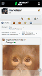 Mobile Screenshot of marieissah.deviantart.com