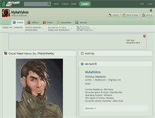 Tablet Screenshot of mykavykos.deviantart.com