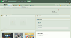 Desktop Screenshot of larvel.deviantart.com
