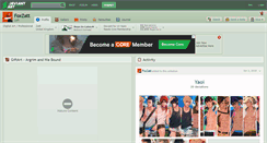 Desktop Screenshot of foxzatt.deviantart.com
